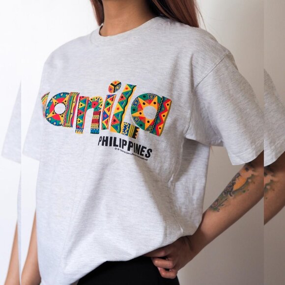 Vintage Manila Philippines Souvenir Tee - Picture 2 of 3